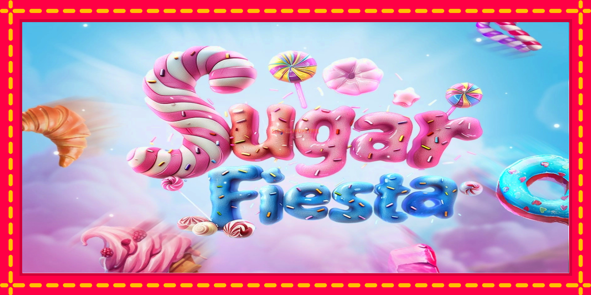 Sugar Fiesta - spēļu automāts ar modernu grafiku