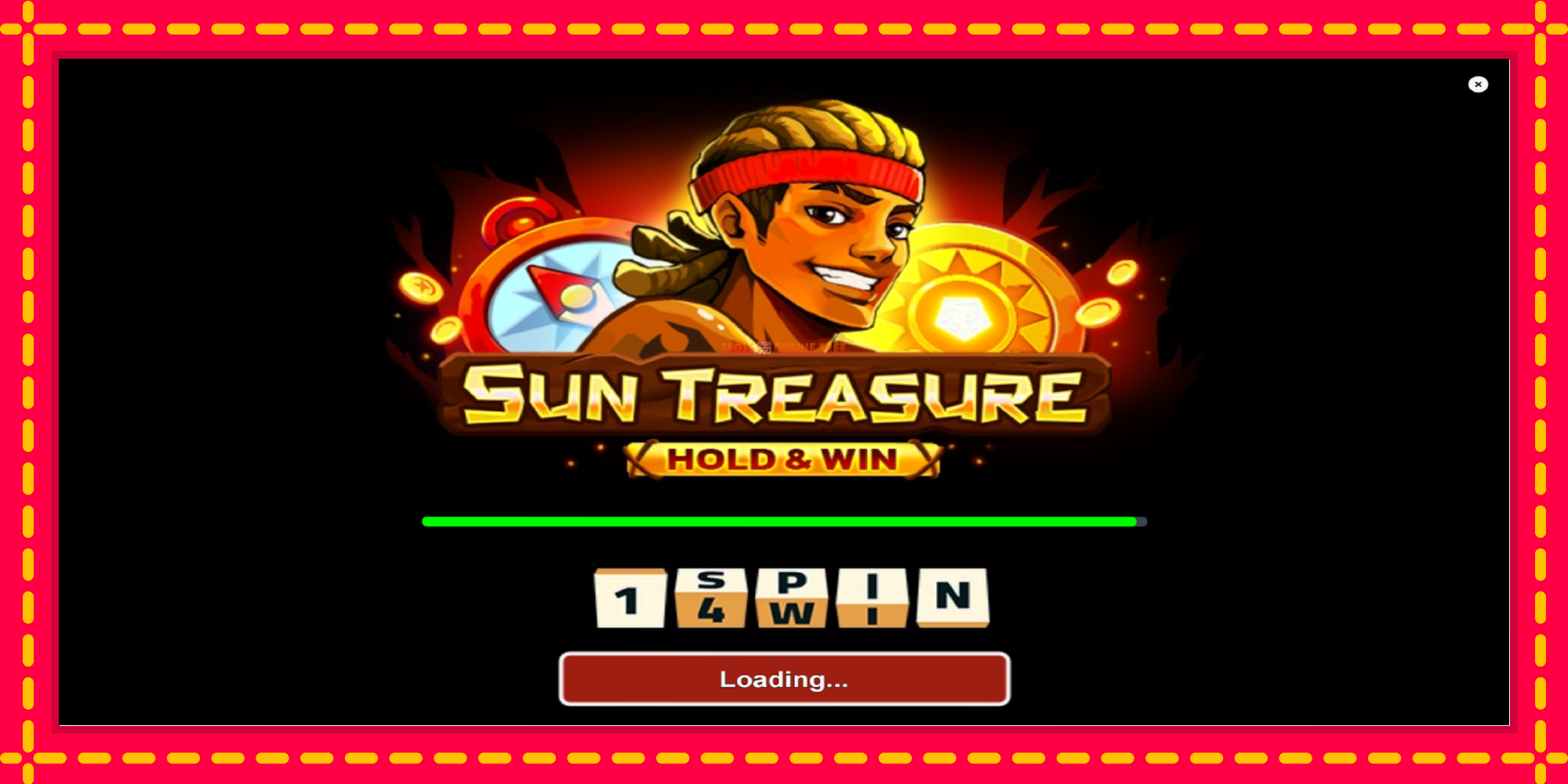 Sun Treasure Hold & Win - spēļu automāts ar modernu grafiku