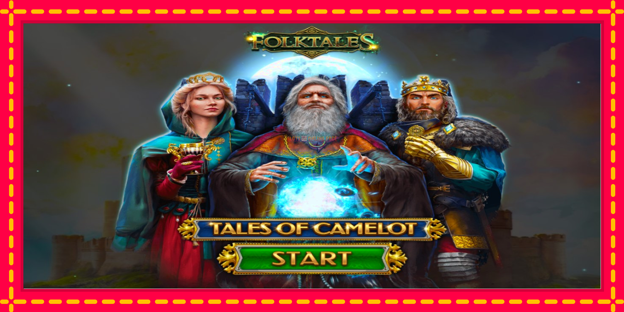 Tales of Camelot - spēļu automāts ar modernu grafiku