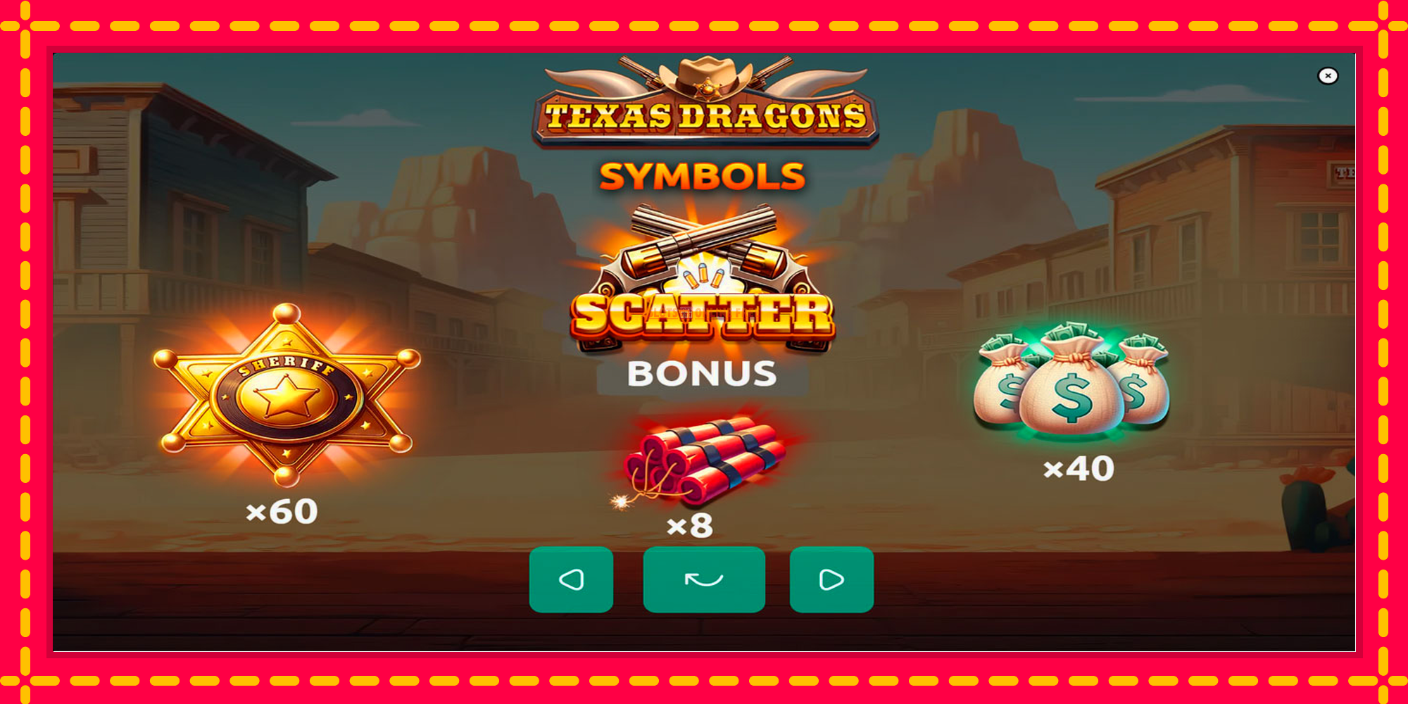 Texas Dragons - spēļu automāts ar modernu grafiku