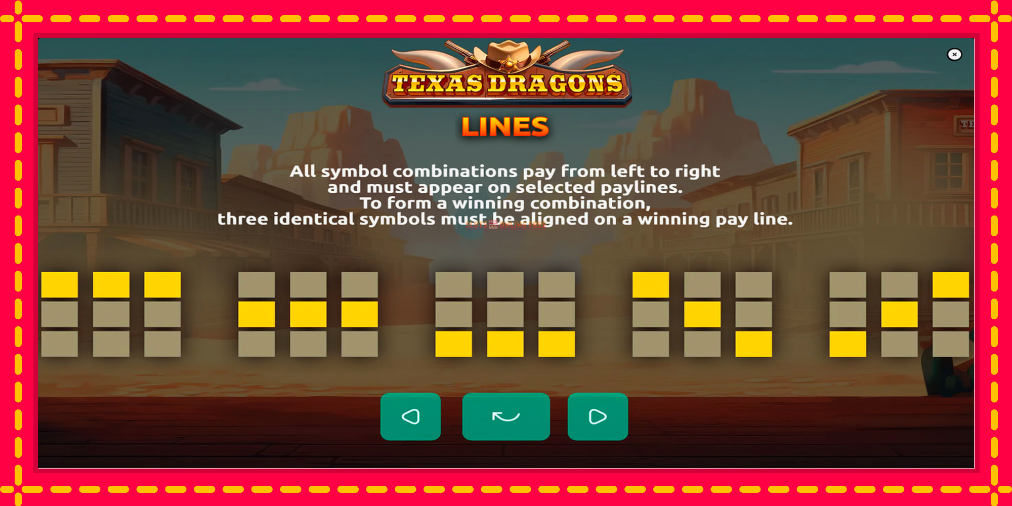 Texas Dragons - spēļu automāts ar modernu grafiku