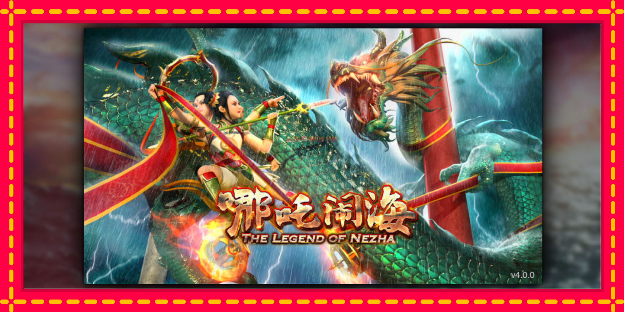 The Legend Of Nezha - spēļu automāts ar modernu grafiku