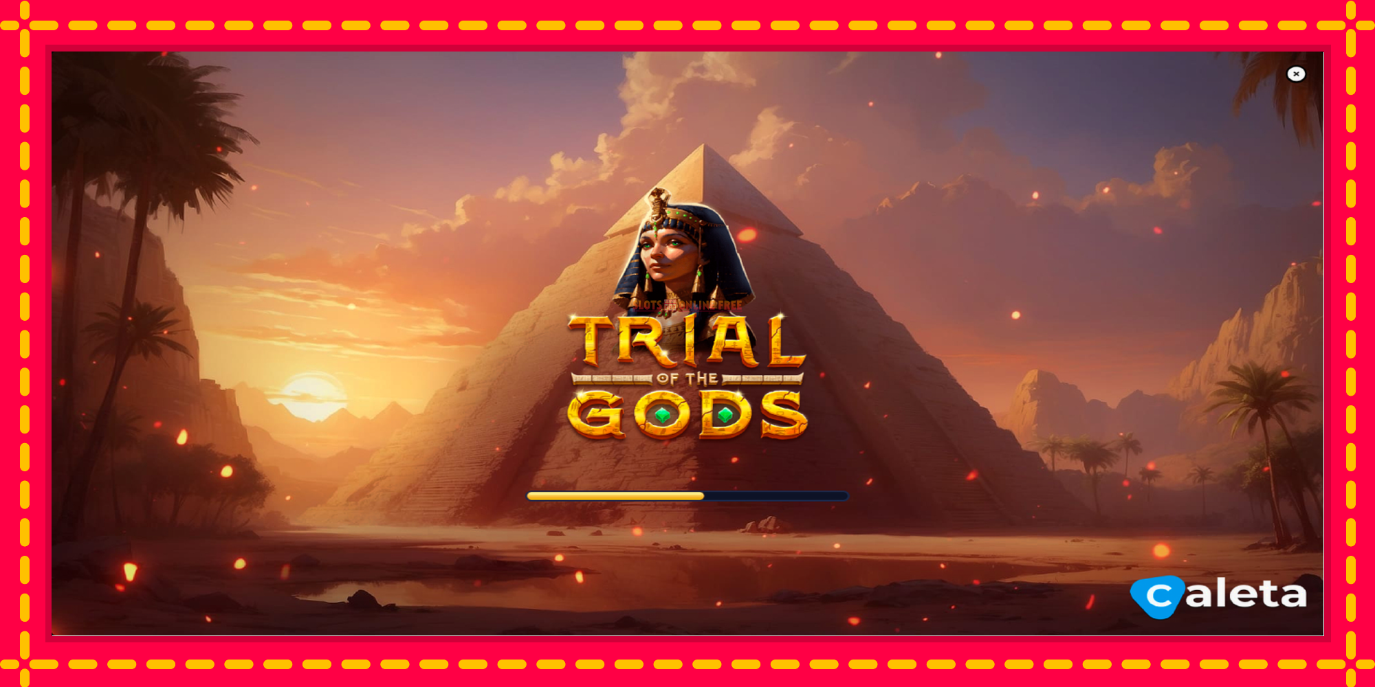 Trial of the Gods - spēļu automāts ar modernu grafiku