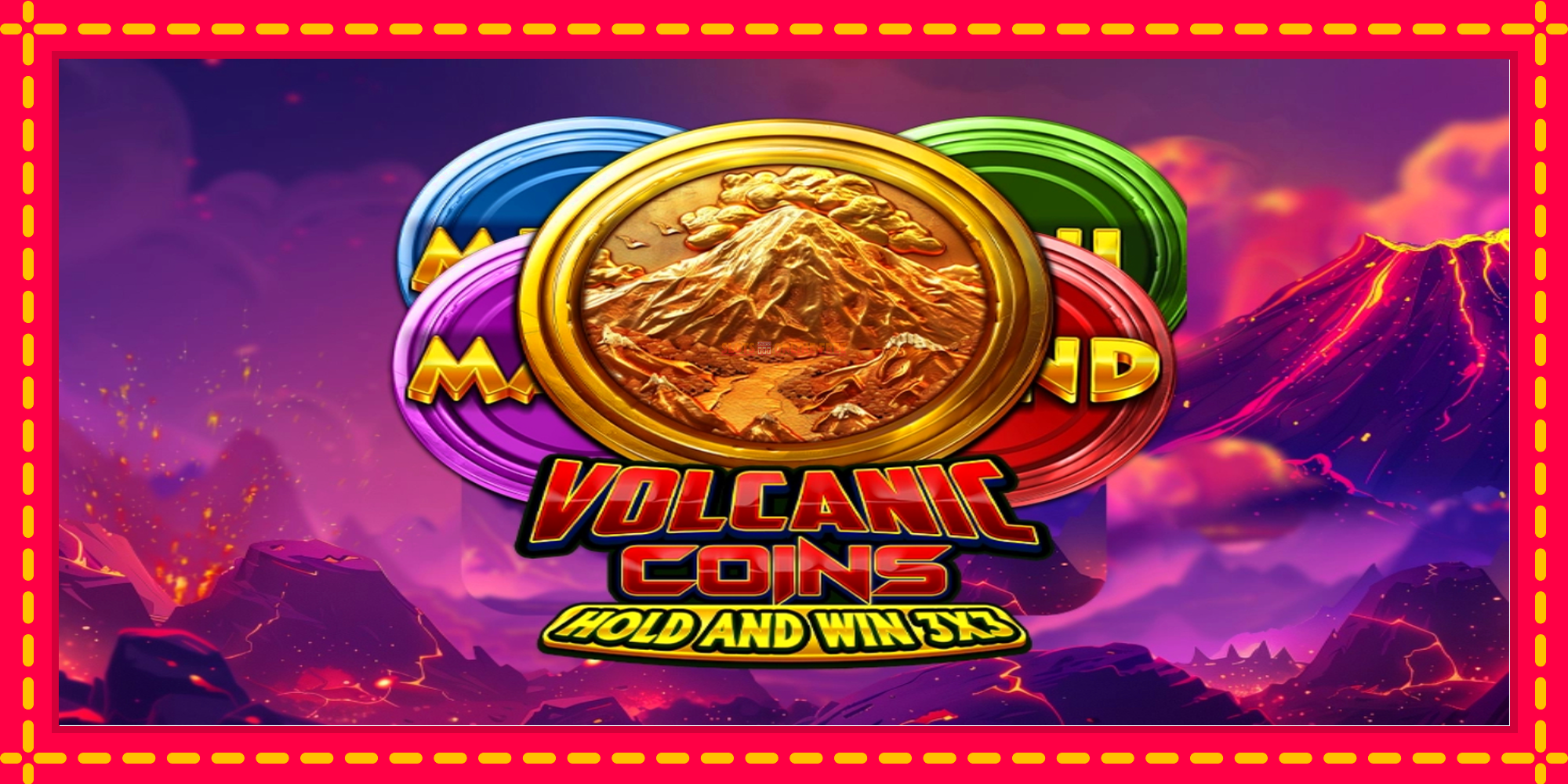 Volcanic Coins - spēļu automāts ar modernu grafiku