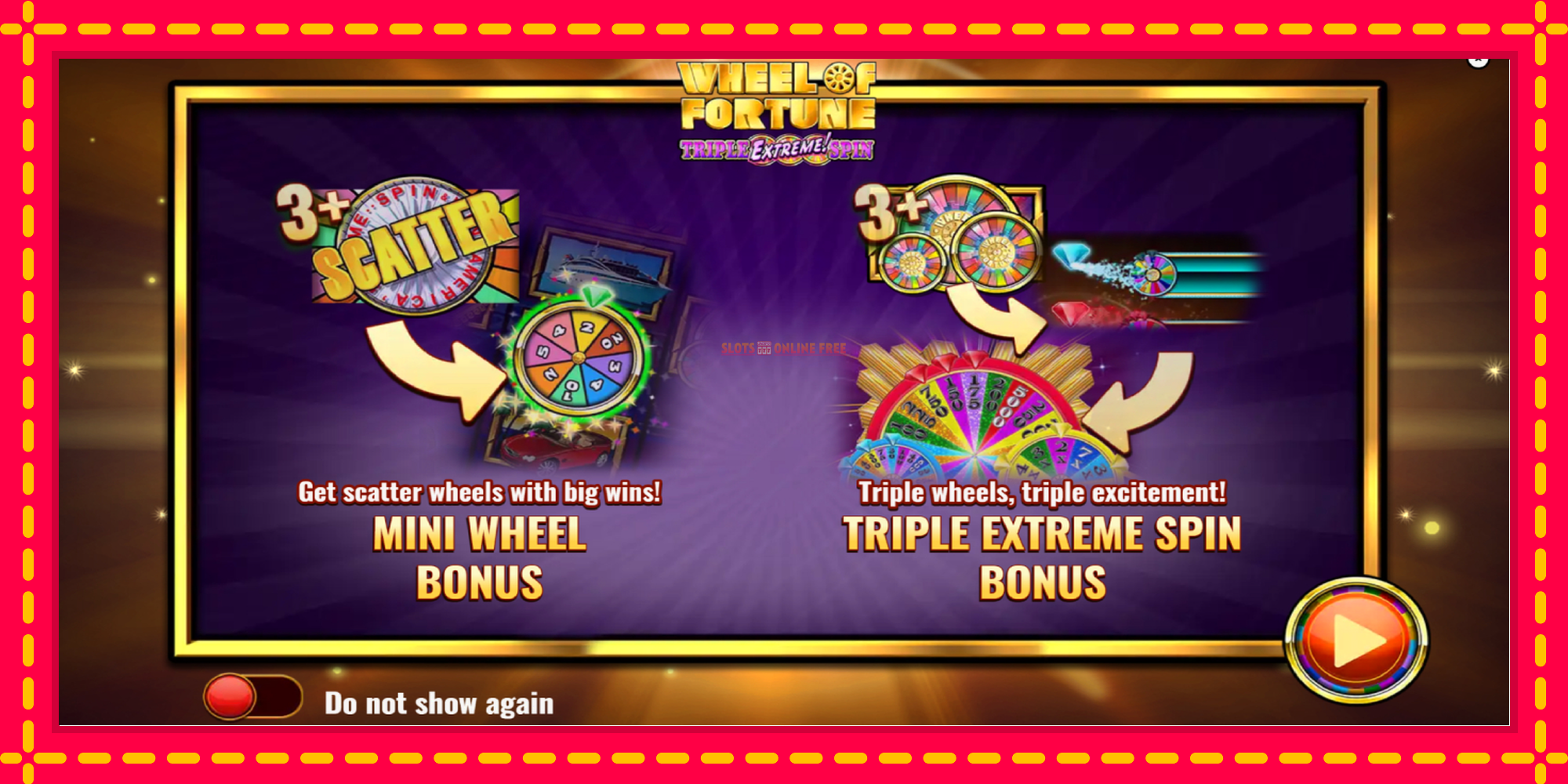 Wheel of Fortune Triple Extreme Spin BetMGM - spēļu automāts ar modernu grafiku