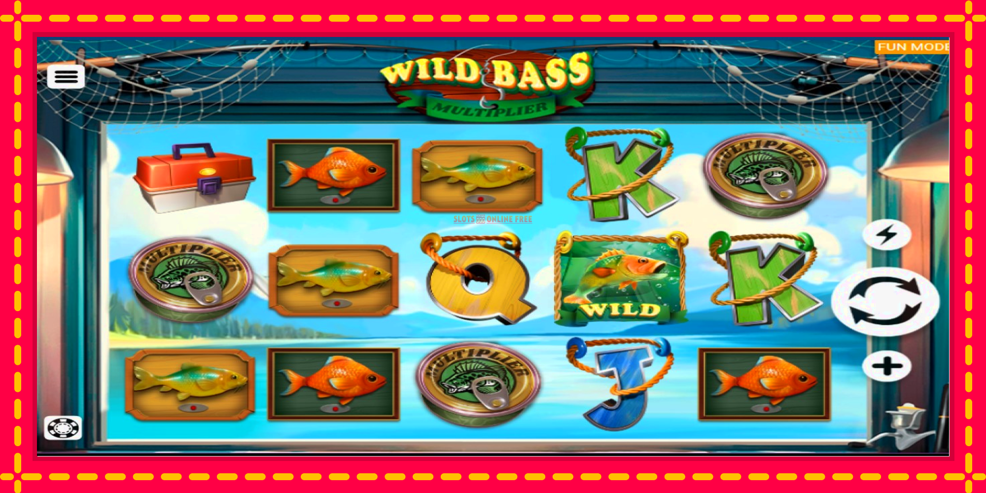 Wild Bass Multiplier - spēļu automāts ar modernu grafiku