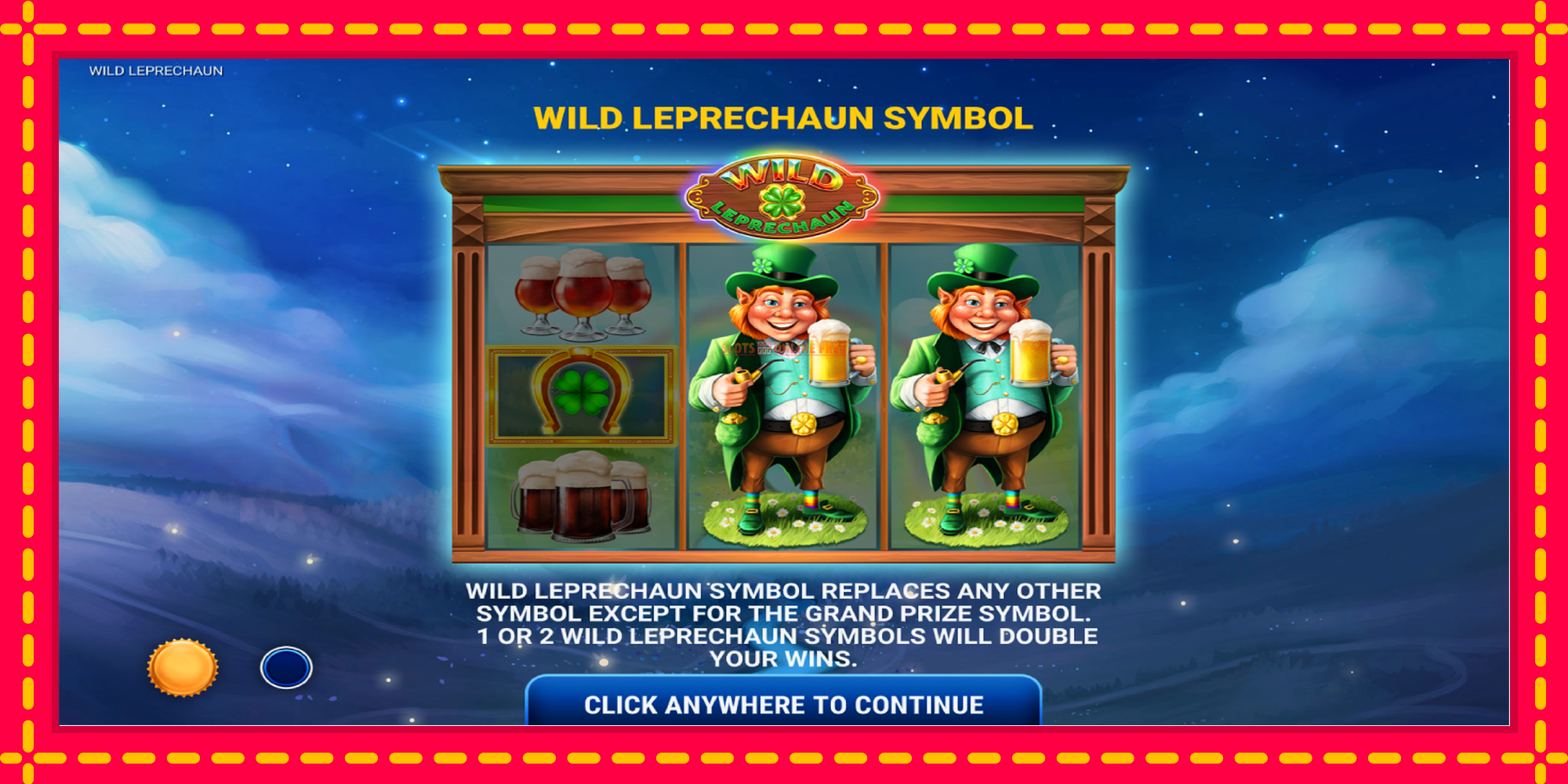 Wild Leprechaun - spēļu automāts ar modernu grafiku