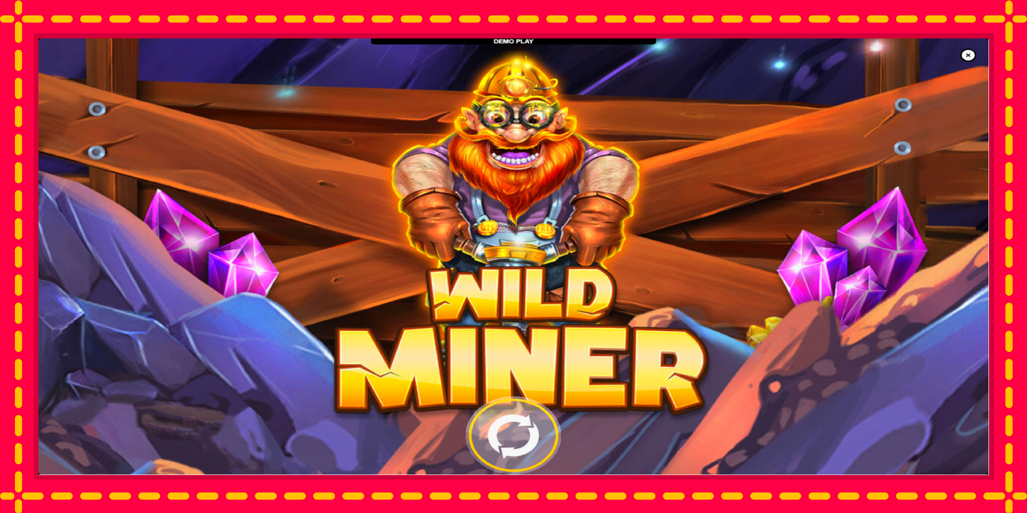 Wild Miner - spēļu automāts ar modernu grafiku