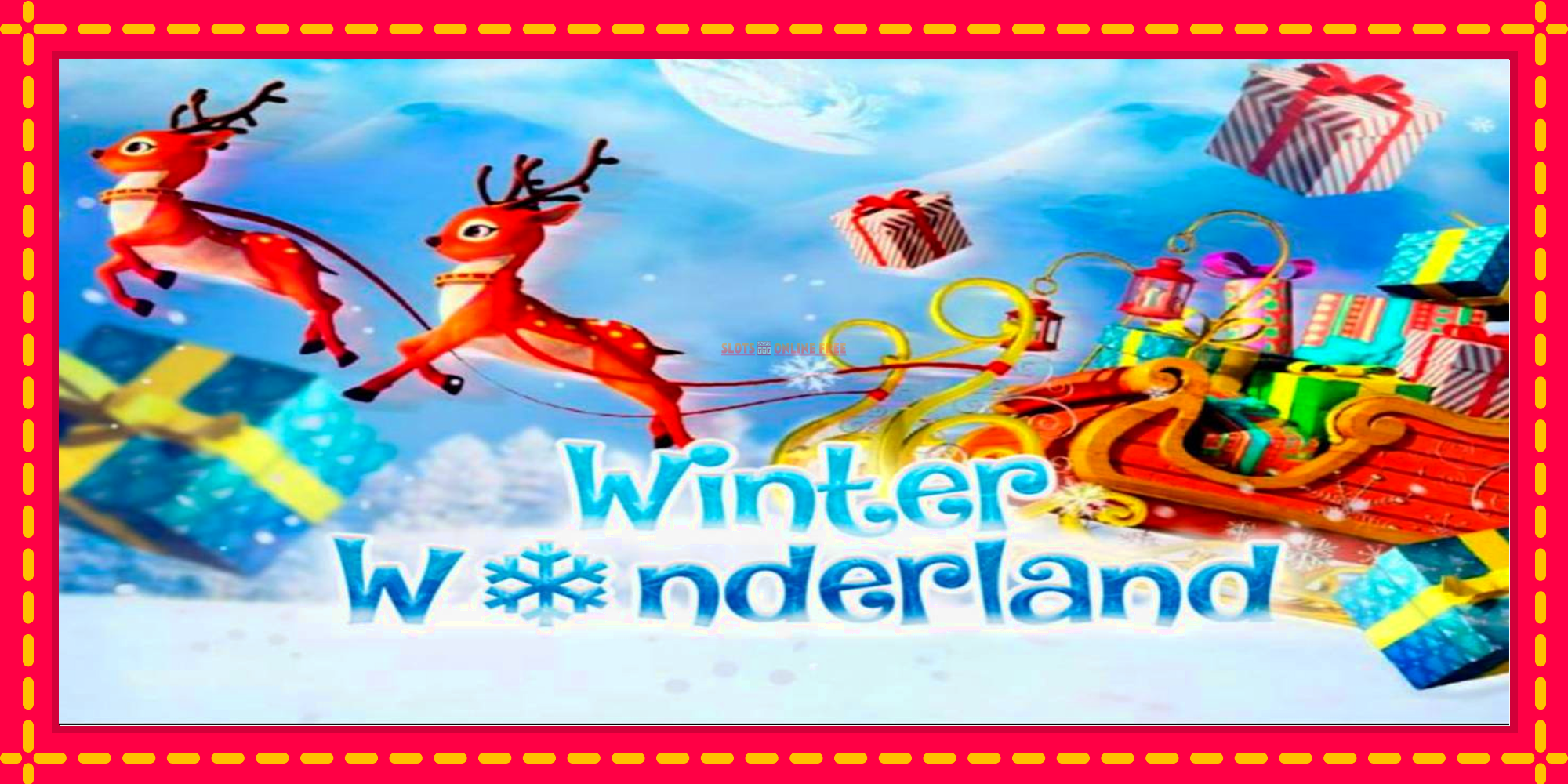 Winter Wonderland - spēļu automāts ar modernu grafiku