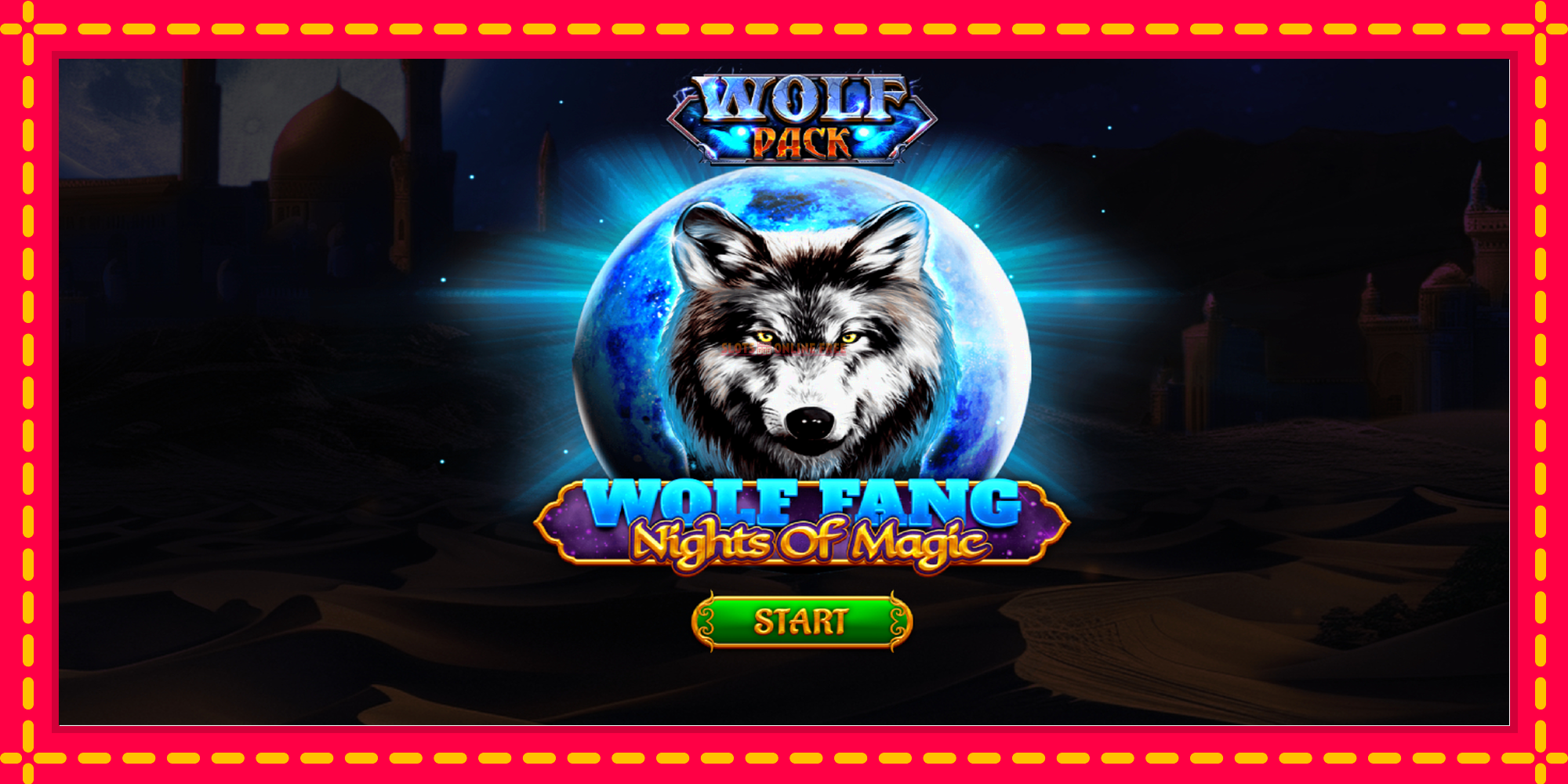 Wolf Fang - Nights of Magic - spēļu automāts ar modernu grafiku