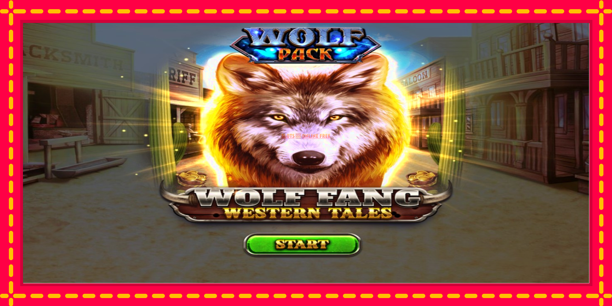 Wolf Fang - Western Tales - spēļu automāts ar modernu grafiku