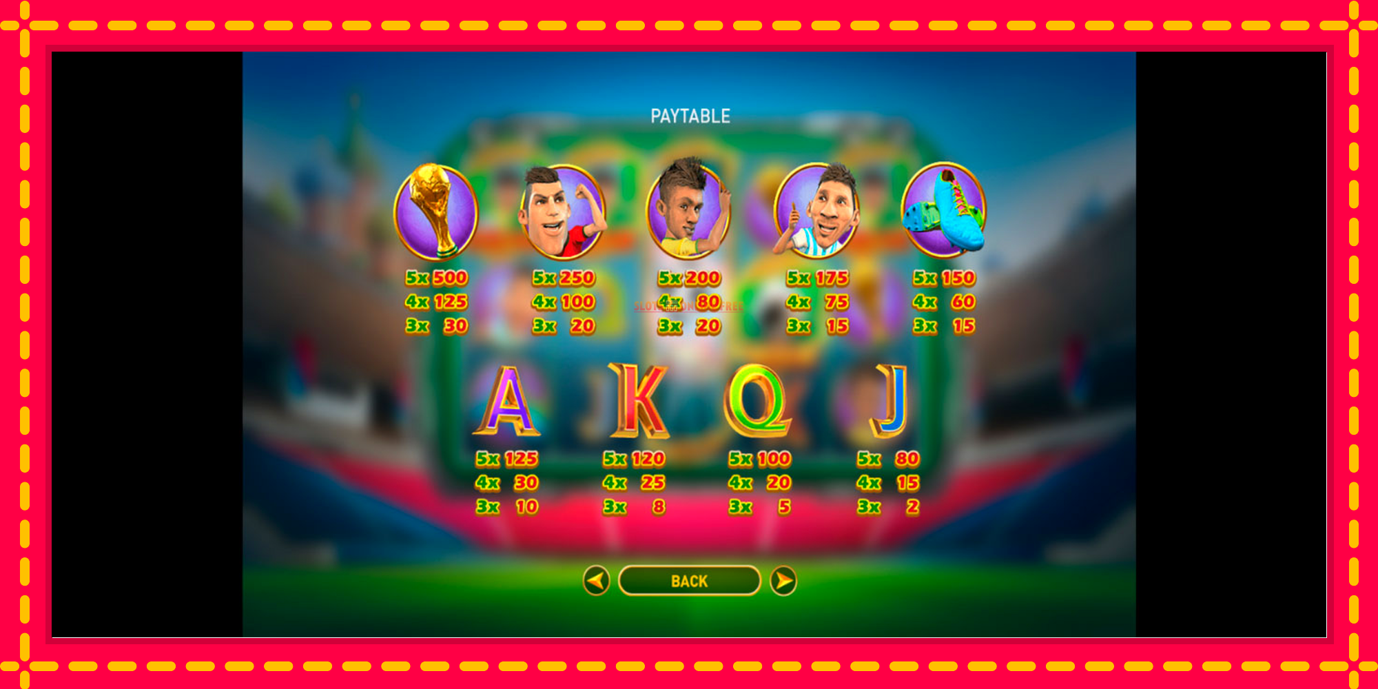 World Soccer Slot 2 - spēļu automāts ar modernu grafiku