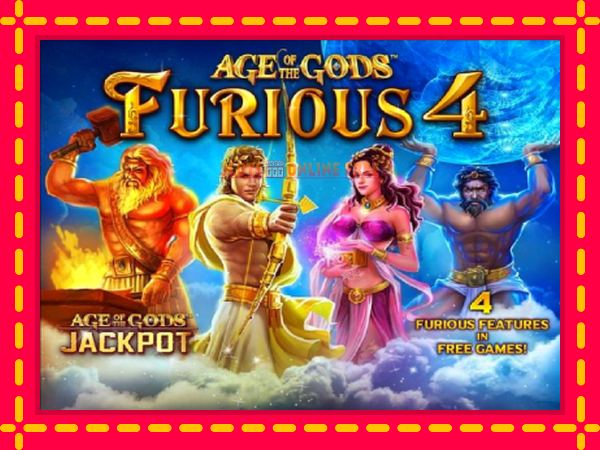 Spēļu automāts Age of the Gods Furious Four bezmaksas