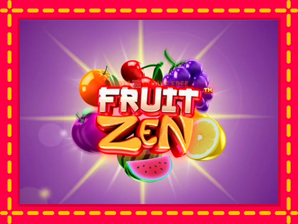 Spēļu automāts Fruit Zen bezmaksas