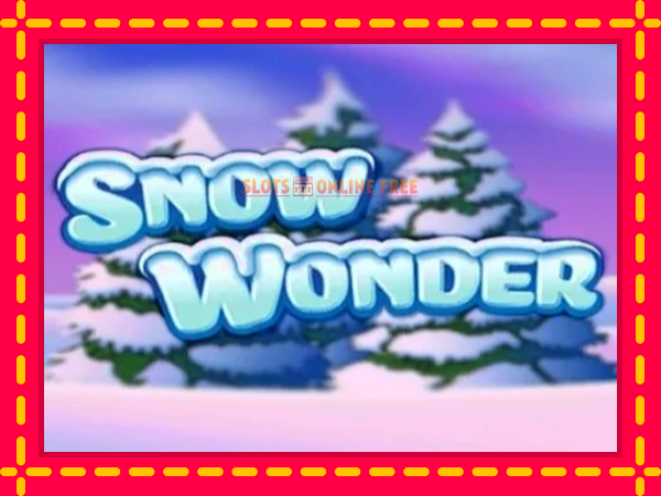 Spēļu automāts Snow Wonder bezmaksas