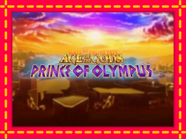 Spēļu automāts Age of the Gods Prince of Olympus bezmaksas