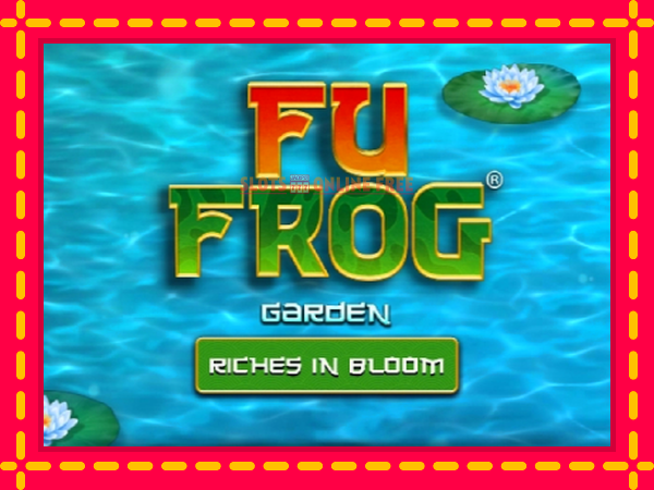 Spēļu automāts Fu Frog Garden bezmaksas