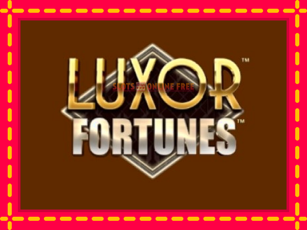 Spēļu automāts Luxor Fortunes bezmaksas