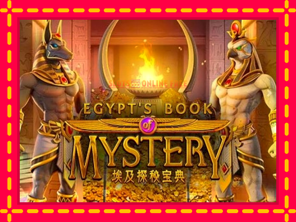 Spēļu automāts Egypts Book of Mystery bezmaksas