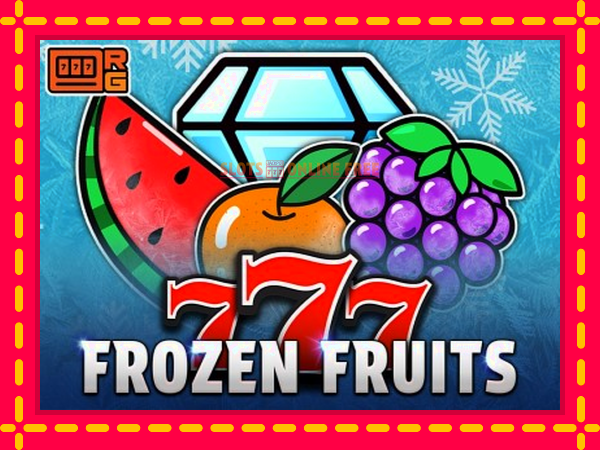 Spēļu automāts 777 Frozen Fruits bezmaksas