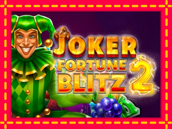 Spēļu automāts Joker Fortune Blitz 2 bezmaksas