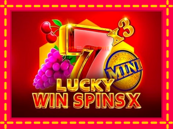 Spēļu automāts Lucky Win Spins X bezmaksas