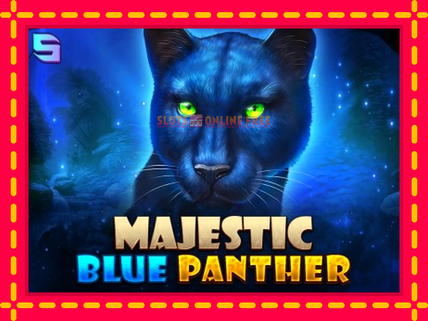 Spēļu automāts Majestic Blue Panther bezmaksas