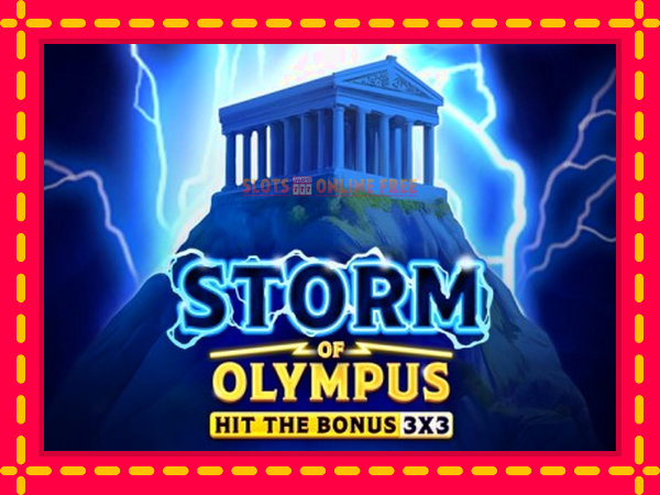 Spēļu automāts Storm of Olympus bezmaksas