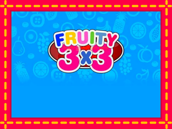 Spēļu automāts Fruity 3x3 bezmaksas