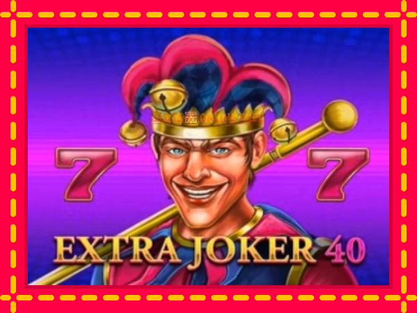 Spēļu automāts Extra Joker 40 bezmaksas