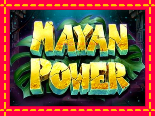 Spēļu automāts Mayan Power bezmaksas