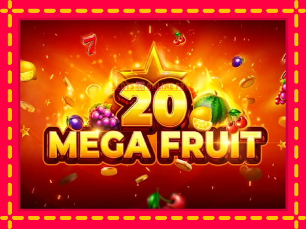 Spēļu automāts Mega Fruit 20 bezmaksas