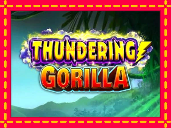 Spēļu automāts Thundering Gorilla bezmaksas