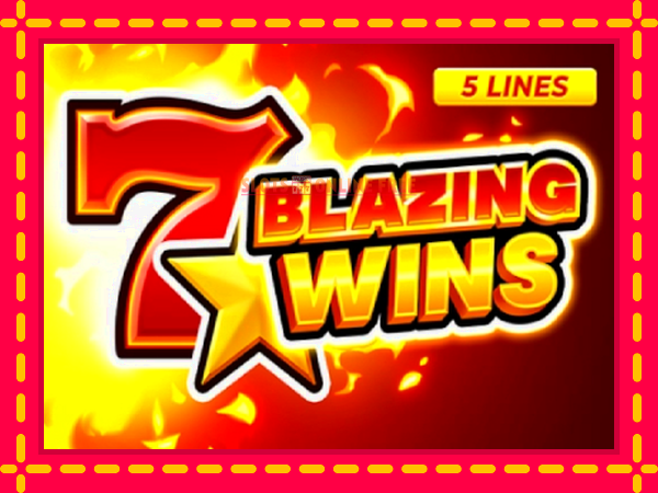 Spēļu automāts Blazing Wins bezmaksas